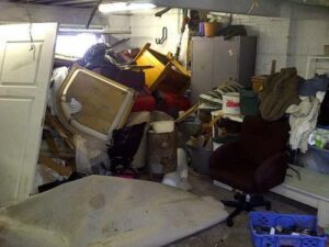 garage opruimen